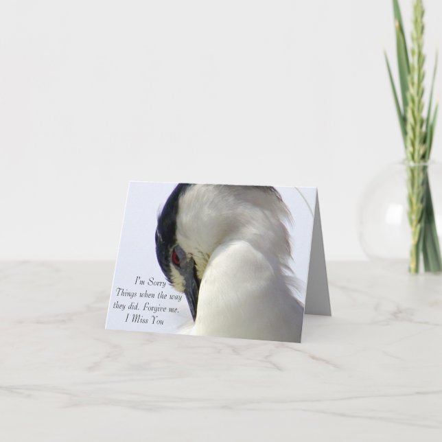Carte Désolé_ (Devant)