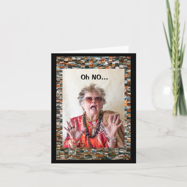 Carte Désolé d'être si en retard (Devant)