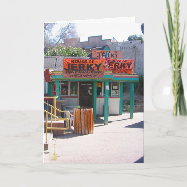Carte désolé House of Jerky (Devant)