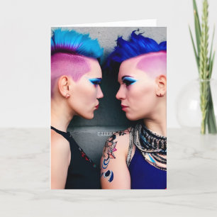 Carte Désolé, on se maquille   LGBTQ+ Amour