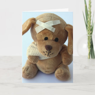 Carte Désolé pour votre fracture très spécifique.