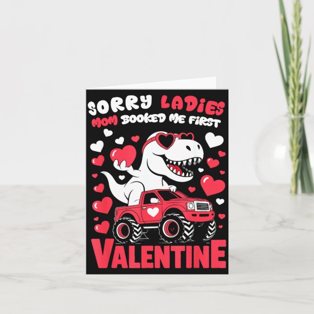 Carte Désolée Mesdames de la Saint-Valentin Maman M'a Ré (Devant)