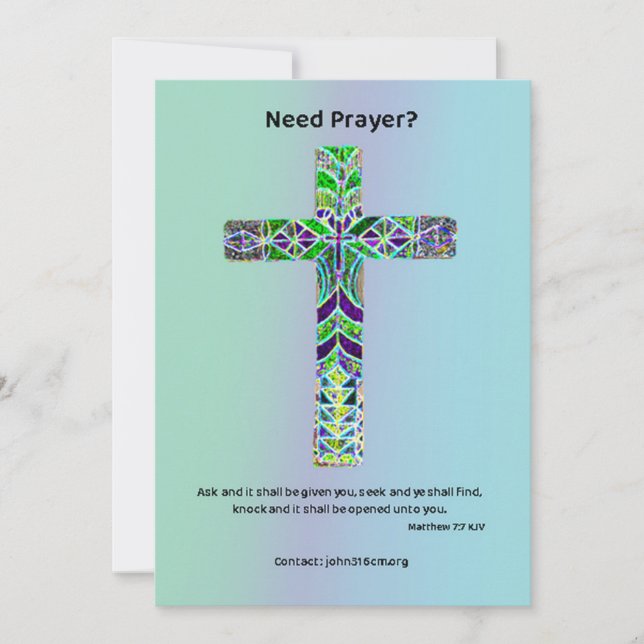 Carte d'espoir inspirante (Devant)