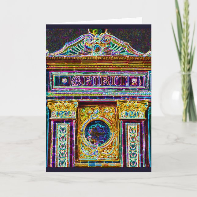 Carte d'esprit coloré (Devant)