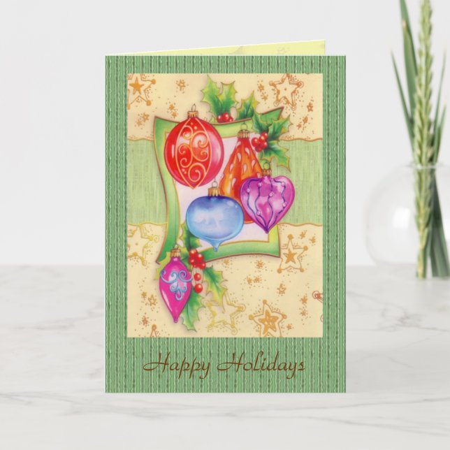 Carte d'esprit de Noël (Devant)