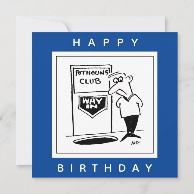 Carte Dessin animé de l'entrée du club de spéléologie da (Devant)