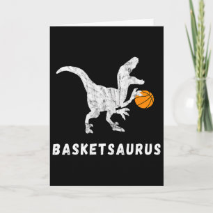 Carte Dessin de dinosaure squelette T-rex Dino drôle squ