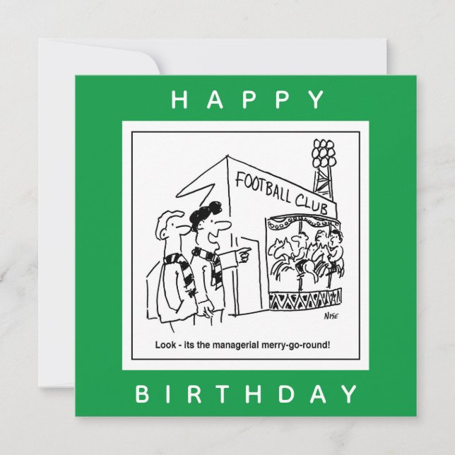 Carte Dessin de gestion du stade du club de football (Devant)