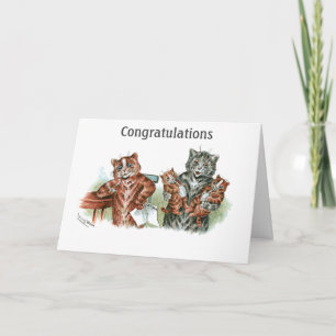 Carte Dessin de Twin Kittens
