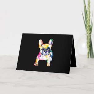 Carte Dessin original de Bulldog