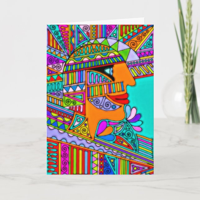 Carte Dessiné à la main par EDDArt - Pharaoh 1 (Devant)