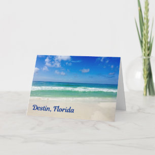 Carte Destin Floride Belle plage Photographie bord de me