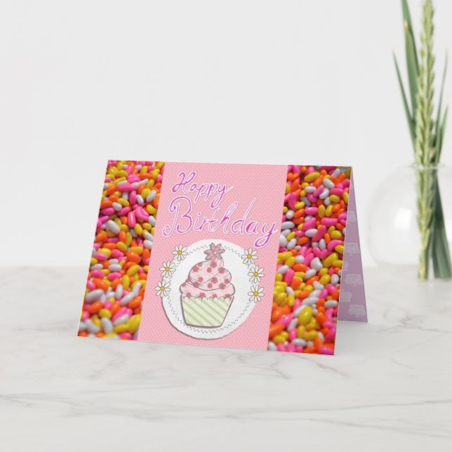 Carte Destiny Princess Cupcake Rose Destinée (Devant)