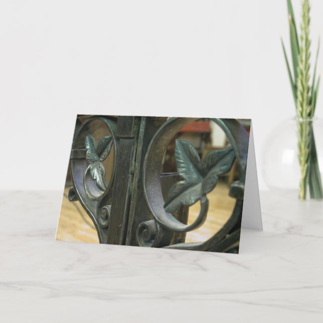 Carte détail de grille de l'autel de SPC (Devant)