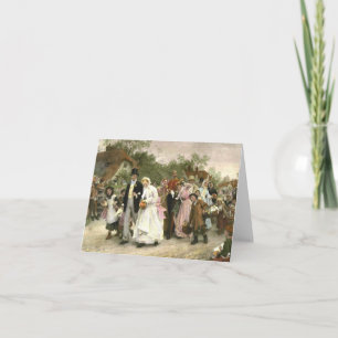 Carte Détail d'un mariage de village par Luc Fildes