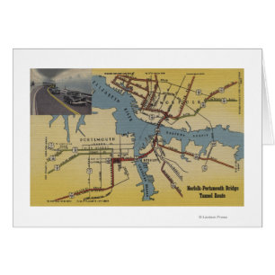 Carte détaillée de tunnel de pont de