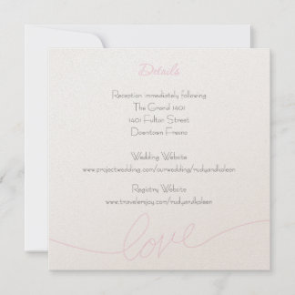Carte Détails d'amour