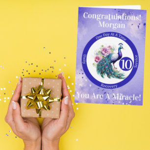 Carte d'étape personnalisée   Carte d'élégante sob