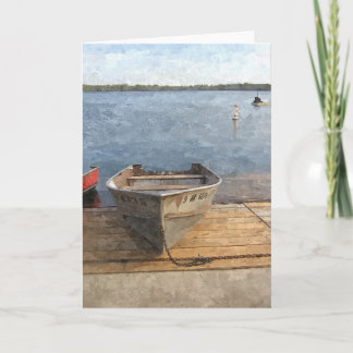 CARTE D'ÉTÉ : Lac Harriet, "Bateau & Couple"_ Cart