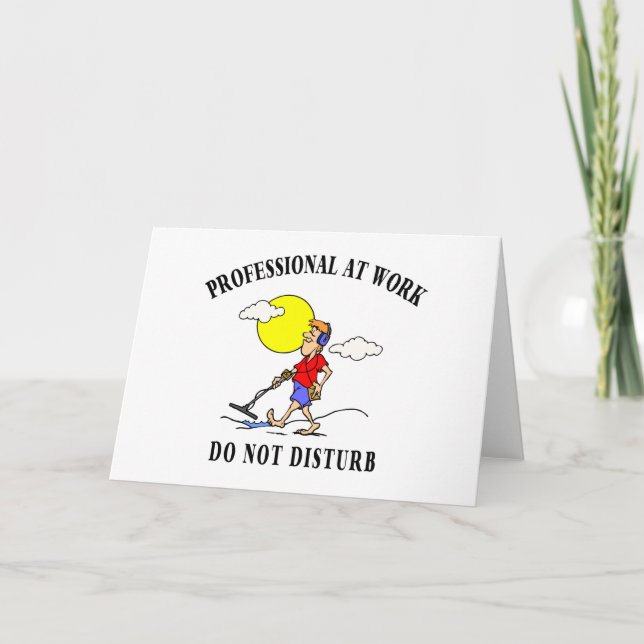 Carte Détection des cadeaux métalliques (Devant)