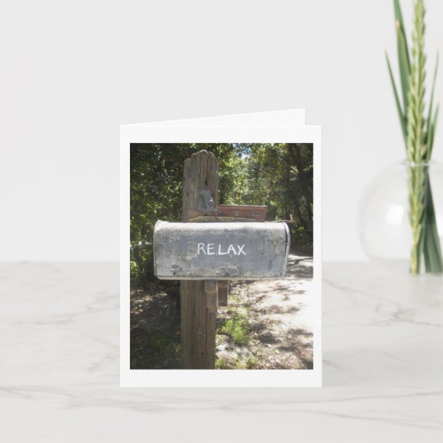 CARTE *DÉTENDEZ* ET ***PROFITEZ*** C'EST VOTRE ANNIVERSA (Devant)