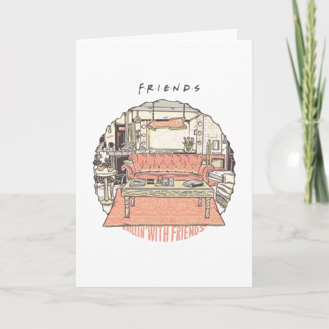 Carte Détente avec la série animée FRIENDS™ (Devant)
