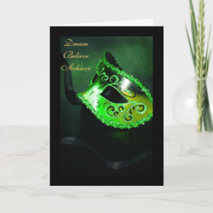 Carte d'études Green Masquerade Dream