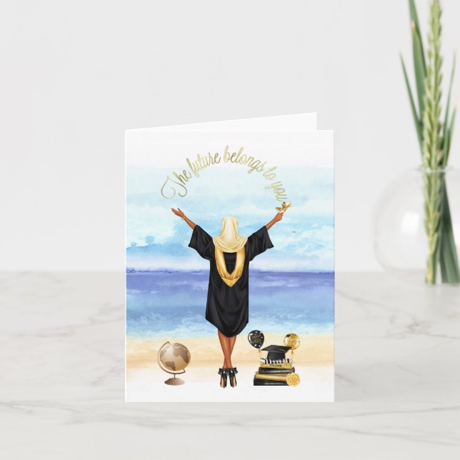 Carte d'études pour filles musulmanes (Devant)