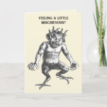 Deumus un diable humanoïde avec des pieds de coq