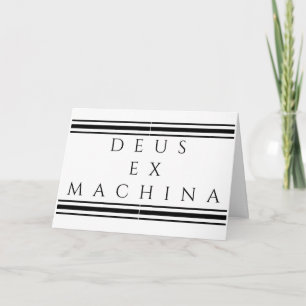 Carte Deus Ex Machina