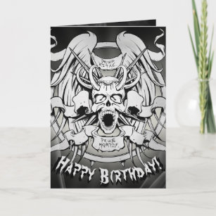 Cadeaux Gothique De Joyeux Anniversaire Zazzle Fr