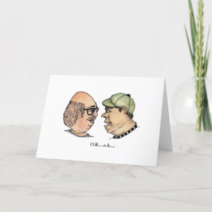 Carte Deux gars drôles et leurs médicaments