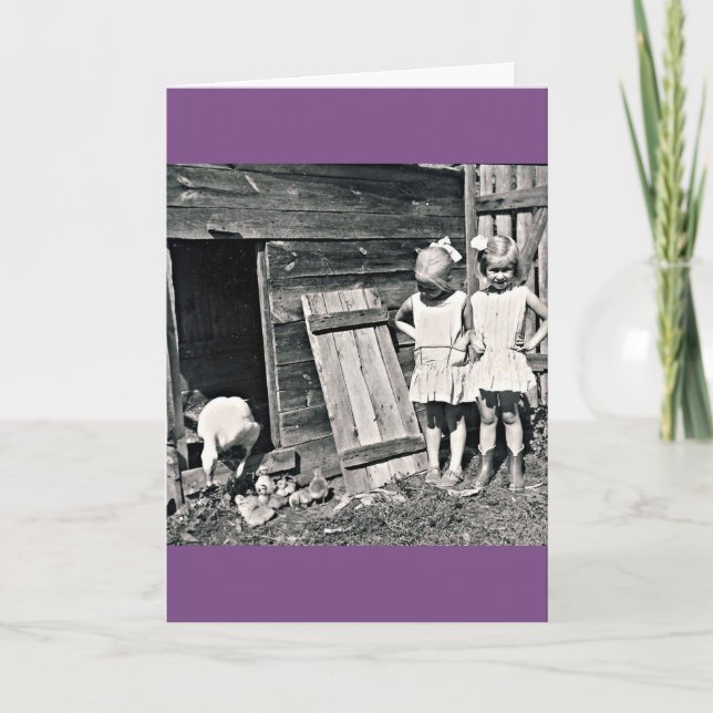 Carte Deux soeurs (Devant)