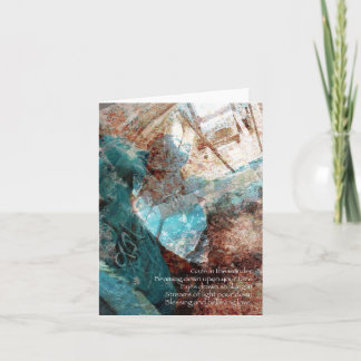 Carte Deux soeurs bénédiction de la lumière et de l'amou