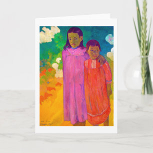 Carte Deux Soeurs, Gauguin