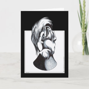 Carte Deux visages de peine