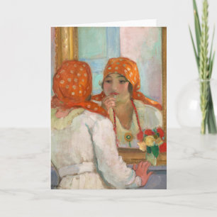 Carte Devant le miroir   Henri Lebasque