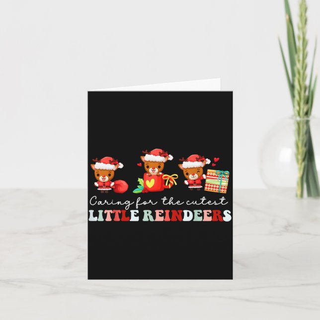 Carte Devdoxtee Caring For The Cutest Reindeers Mother B (Devant)
