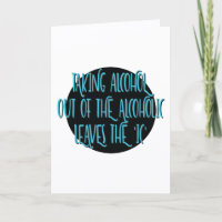 Devise de récupération de la prise d'alcool Annive