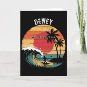 Carte Dewey Beach Delaware Surfing Beach