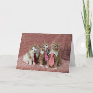 Carte Dewey, Louie et Huey sont tous habillés