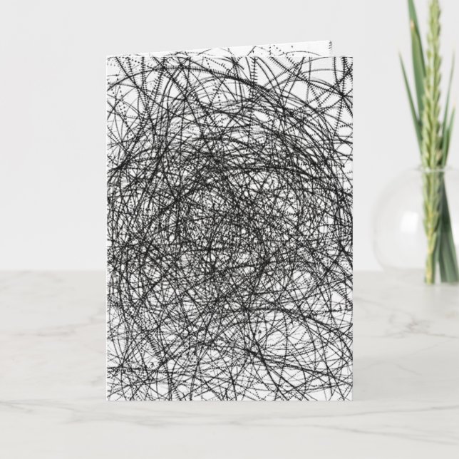 Carte d'excuses. Je suis désolé, j'ai fait un gâch (Devant)