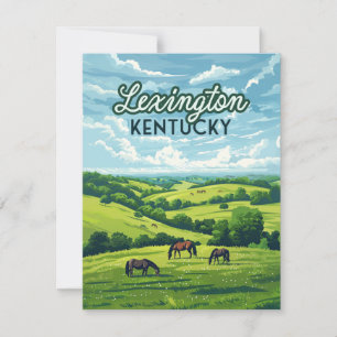 Carte d'exploitation Bluegrass Cheval Lexington Ke