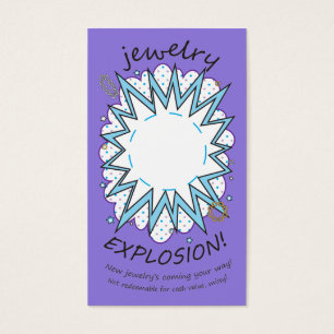 Carte d'explosion : Bijoux, pourpre glacial