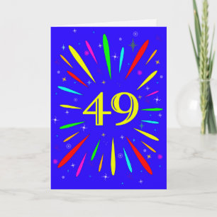 Carte d'explosion du 49e anniversaire