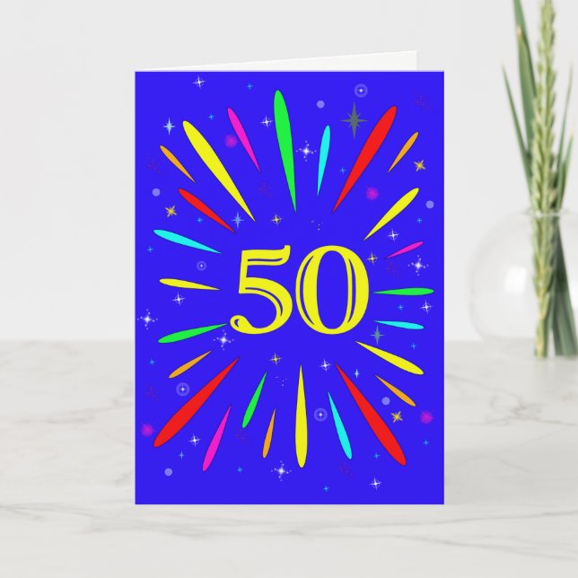 Carte d'explosion du 50e anniversaire (Devant)