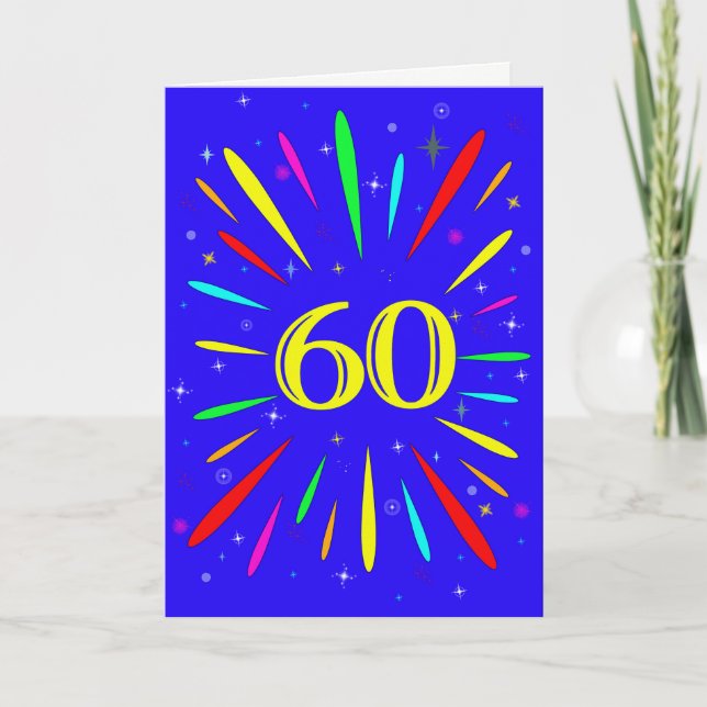 Carte d'explosion du 60e anniversaire (Devant)