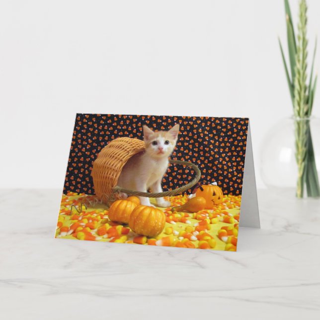 Carte d'Halloween Annie's Sweet Cat / Kitten (Devant)