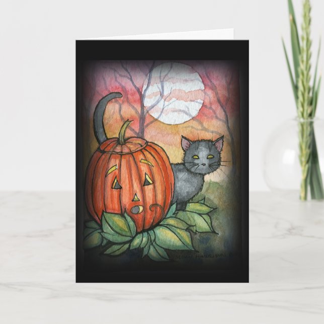 Carte d'Halloween par Molly Harrison (Devant)