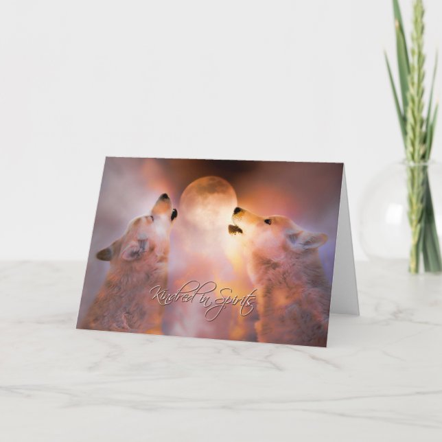 Carte d'Heureuse Sainte-Valentin Soul Mate avec Wo (Devant)